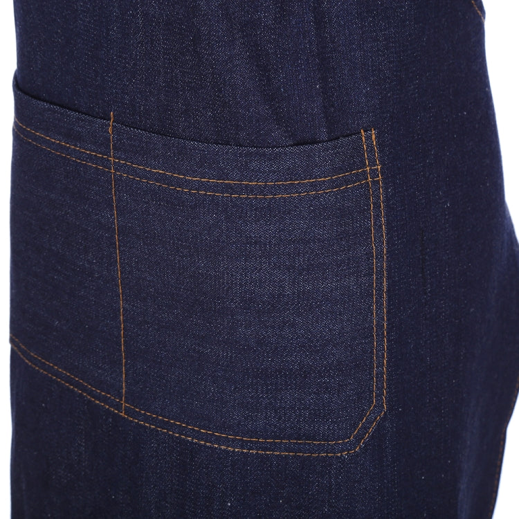 掛脖可調節牛仔圍裙