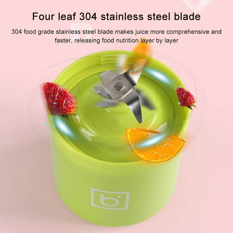 500ml迷你便攜式電動榨汁機杯USB可充電榨汁機攪拌機振動篩榨汁機水果橙汁榨汁機