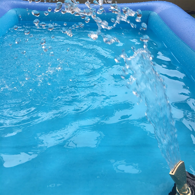 水景假山噴泉全銅不銹鋼可調萬向扇形扁嘴噴頭