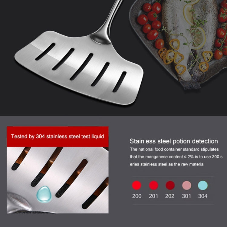 不銹鋼煎魚鏟創意漏鏟煎牛排平鏟