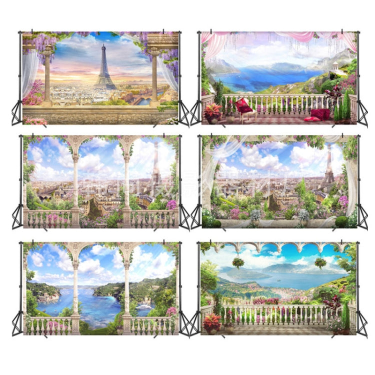3m x 1.8m 風景無縫派對聚會合影拍照攝影背景布
