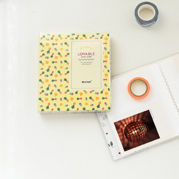 卡通封面64張相片兒童迷你插入式相冊