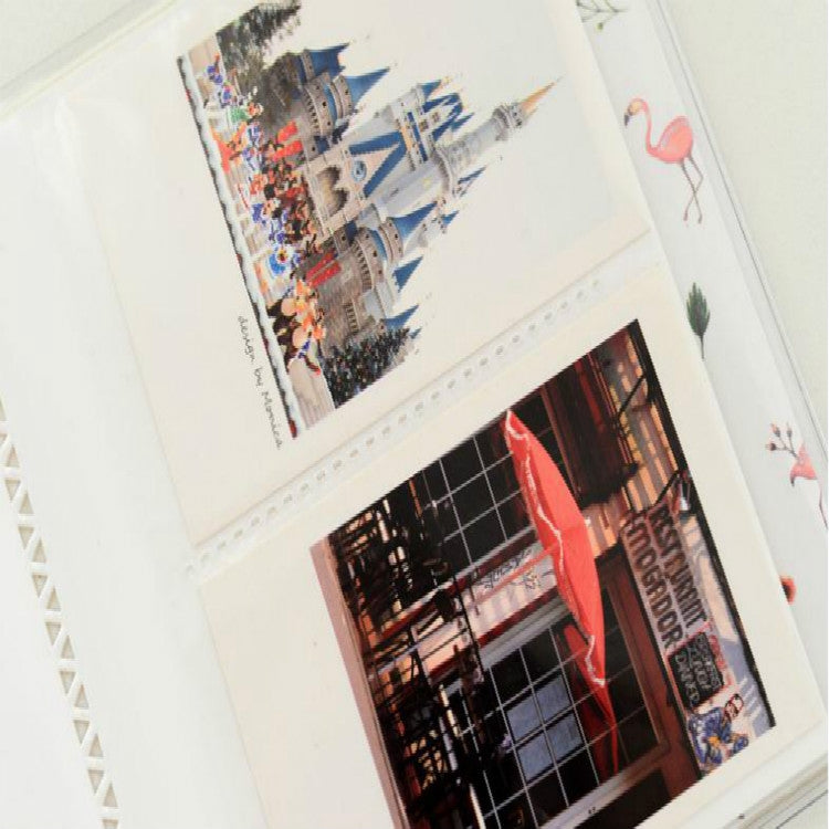 卡通封面64張相片兒童迷你插入式相冊