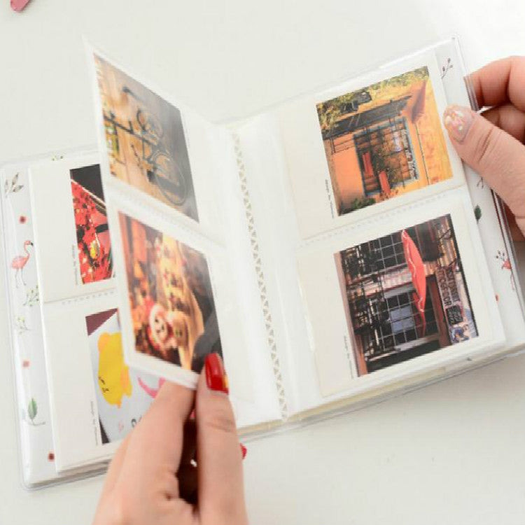 卡通封面64張相片兒童迷你插入式相冊