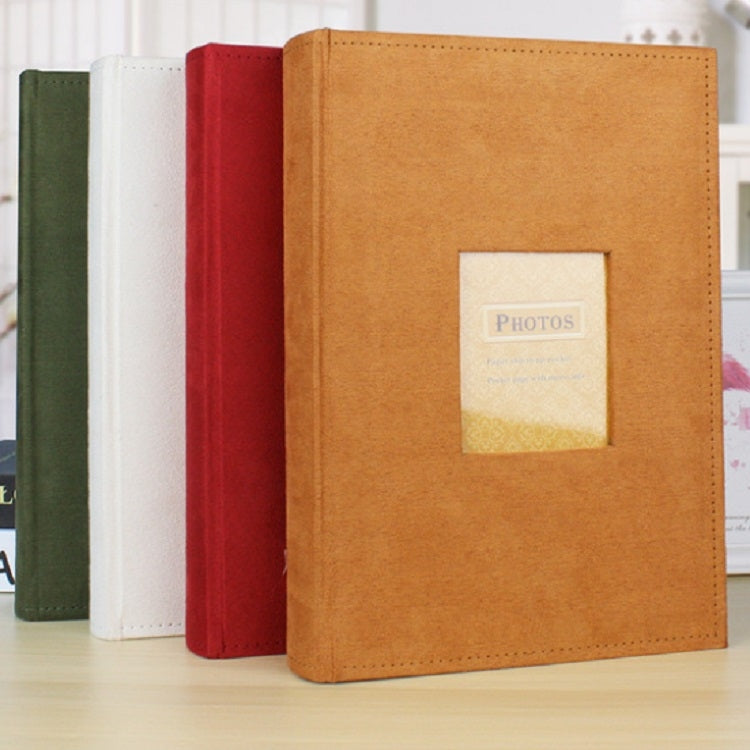 4R6寸相冊插頁式300張 50頁 絨布插頁式相冊創意聖誕禮品明信片收納冊