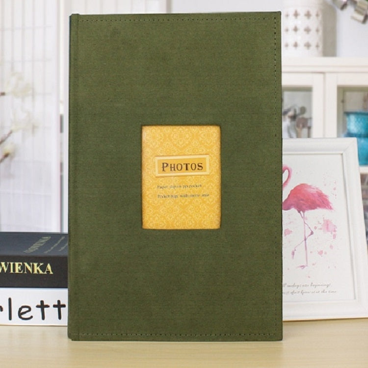 4R6寸相冊插頁式300張 50頁 絨布插頁式相冊創意聖誕禮品明信片收納冊