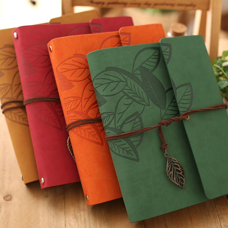 PU皮革復古古董牛皮紙相冊