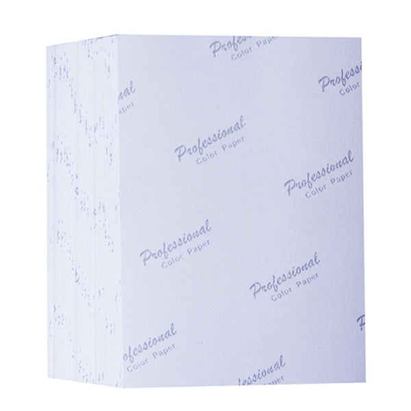 100張一賣 6寸繪畫紙相紙 噴墨打印彩色單面塗層打印高亮防水夜光紙