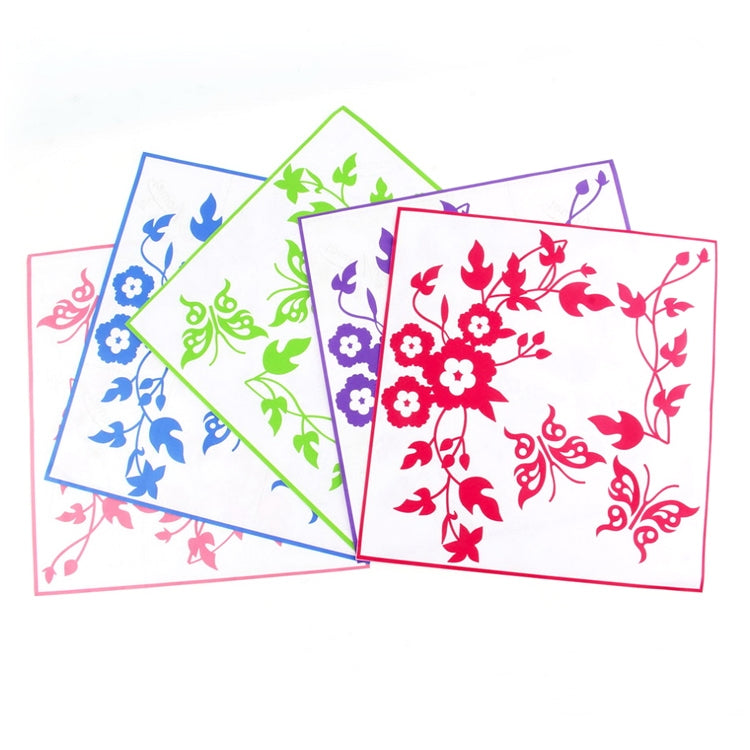 蝴蝶花藤衛生間牆貼家居裝飾壁紙牆貼花馬桶裝飾貼紙