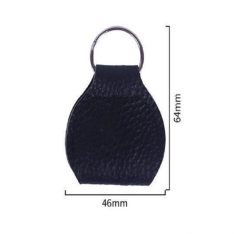 10個賣 真皮吉他撥片收納包帶鑰匙圈