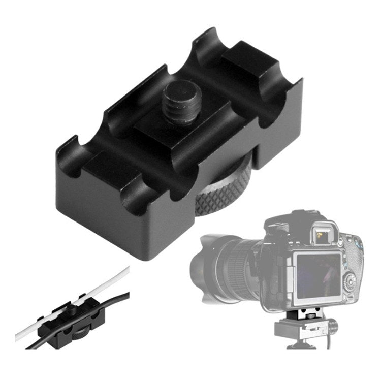 BEXIN  固定快裝板鎖線器 相機數據線固線器適用於佳能5D4