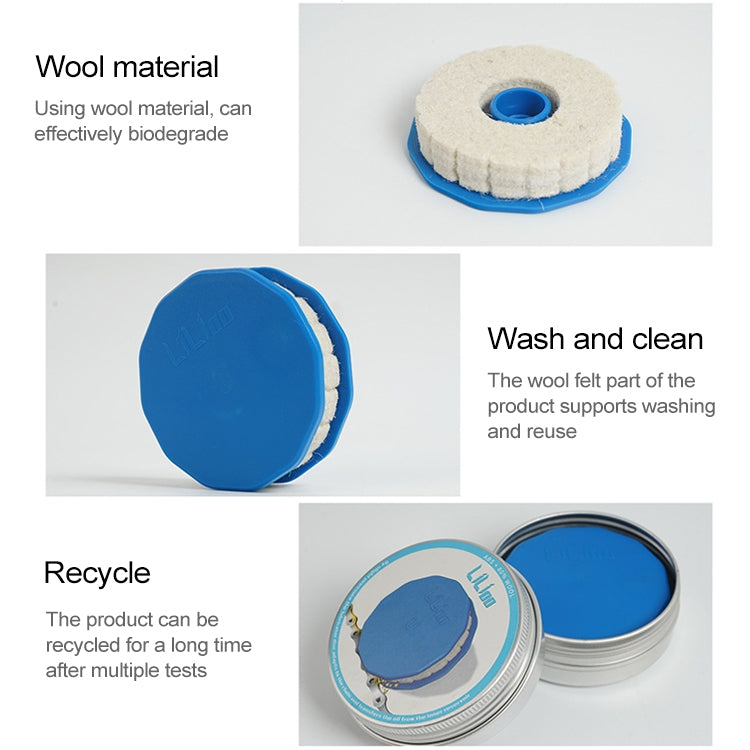 LiLioo自行車鏈條加油工具滾輪式鏈條上油器