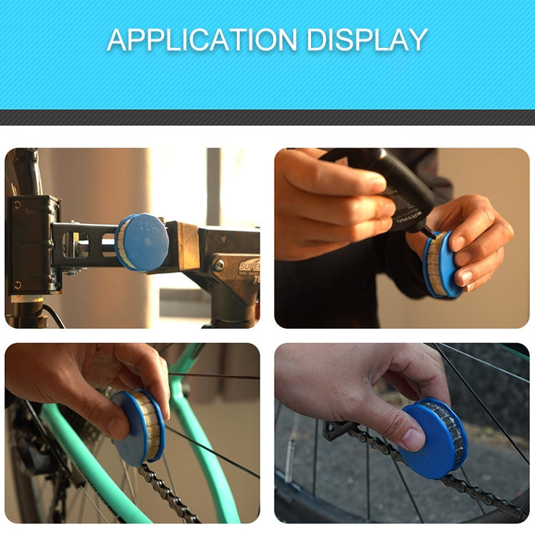 LiLioo自行車鏈條加油工具滾輪式鏈條上油器