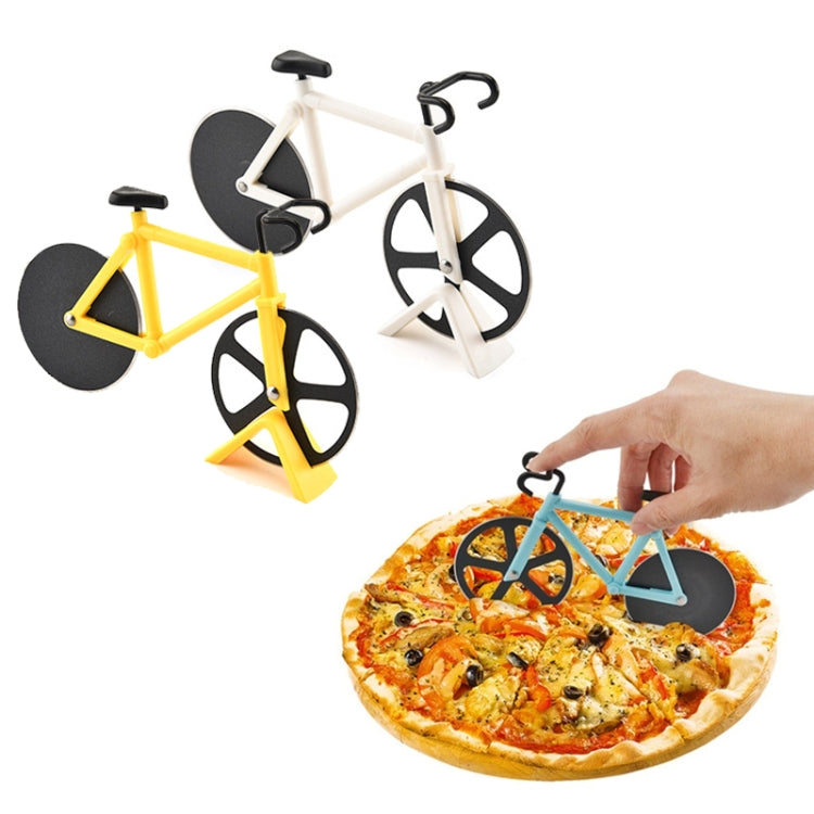 Stainless Steel Bicycle Pizza Cutter Knife Cake Cutter Creative Hob Random  Color Delivery