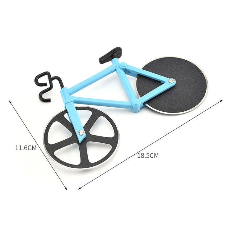 Stainless Steel Bicycle Pizza Cutter Knife Cake Cutter Creative Hob Random  Color Delivery