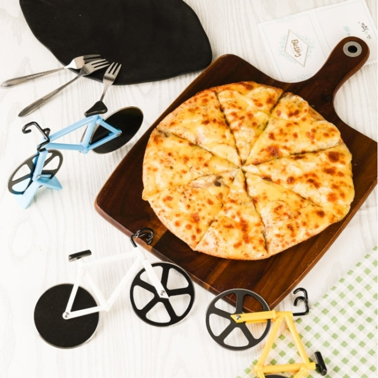 Stainless Steel Bicycle Pizza Cutter Knife Cake Cutter Creative Hob Random  Color Delivery