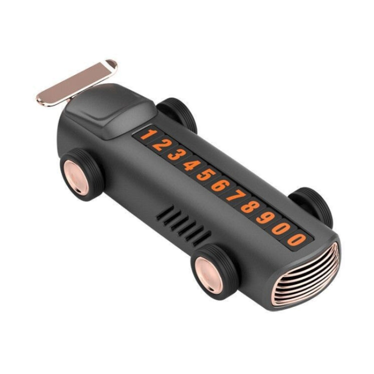 汽車用臨時停車號碼牌隱藏式挪車卡多功能車載香水擺件, Car Shape