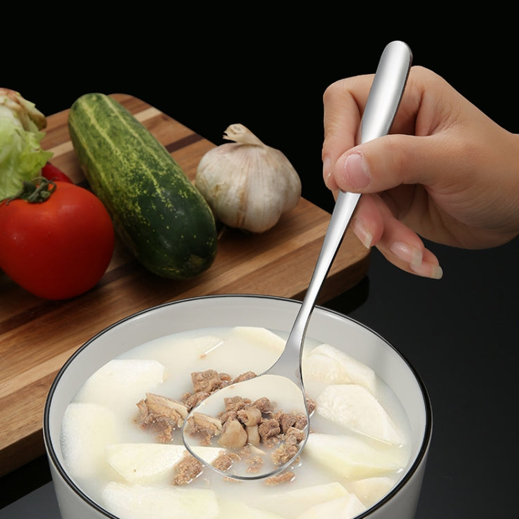 Stainless Steel Soup Spoon Restaurant Common Spoon Household Rice Bowl