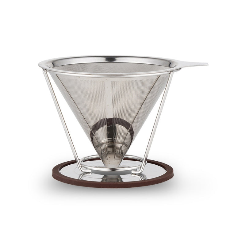 不銹鋼過濾網 錐型過濾筒茶具咖啡免濾紙過濾杯