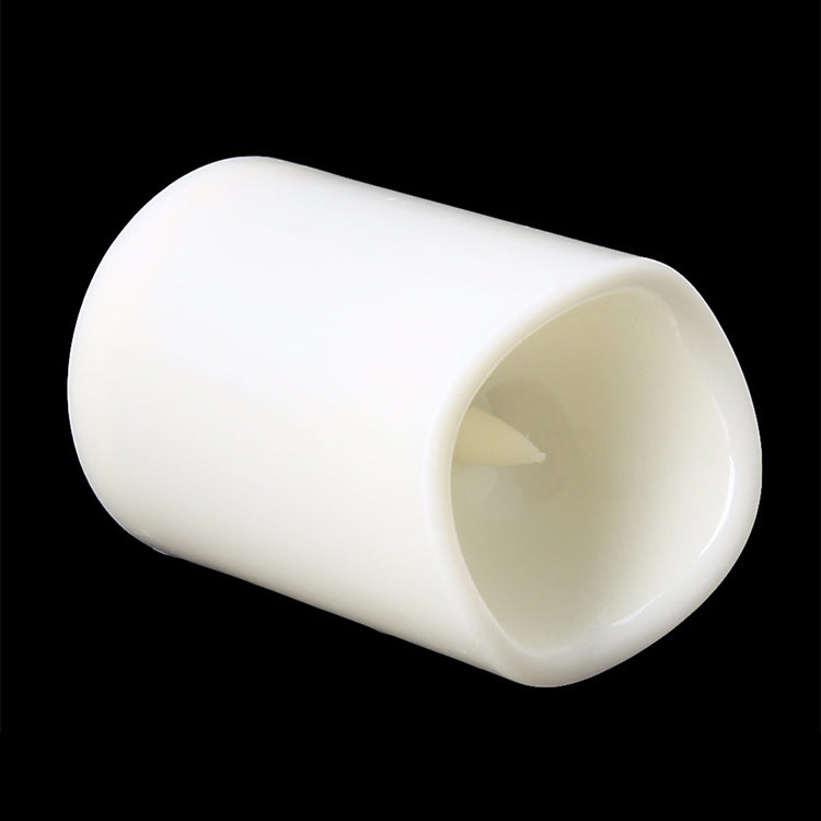 圓柱形LED电子蠟燭燈 仿真婚慶燭台蠟燭