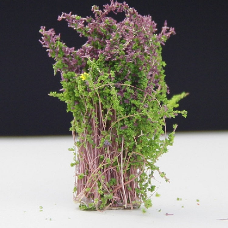 人造手工模型材料沙盤建築灌木花叢成品地花