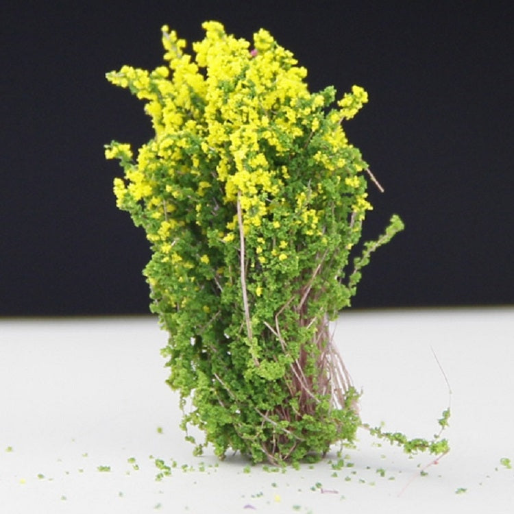 人造手工模型材料沙盤建築灌木花叢成品地花