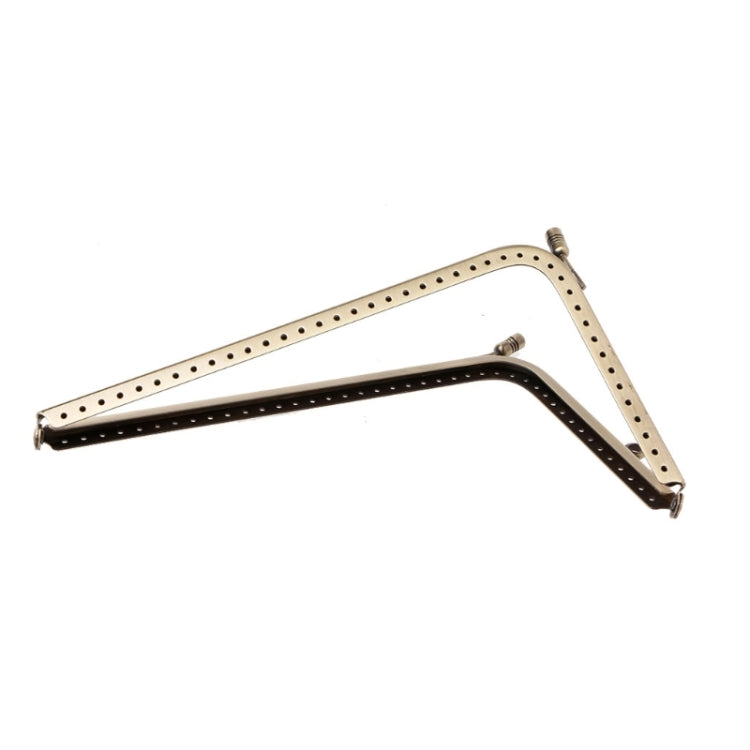 Multi-size Smooth L-shaped Mouth Gold Female Bag Hardware Accessories