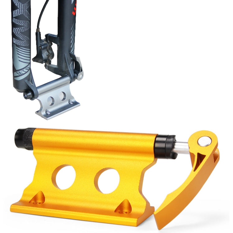 自行車前叉固定夾行李架