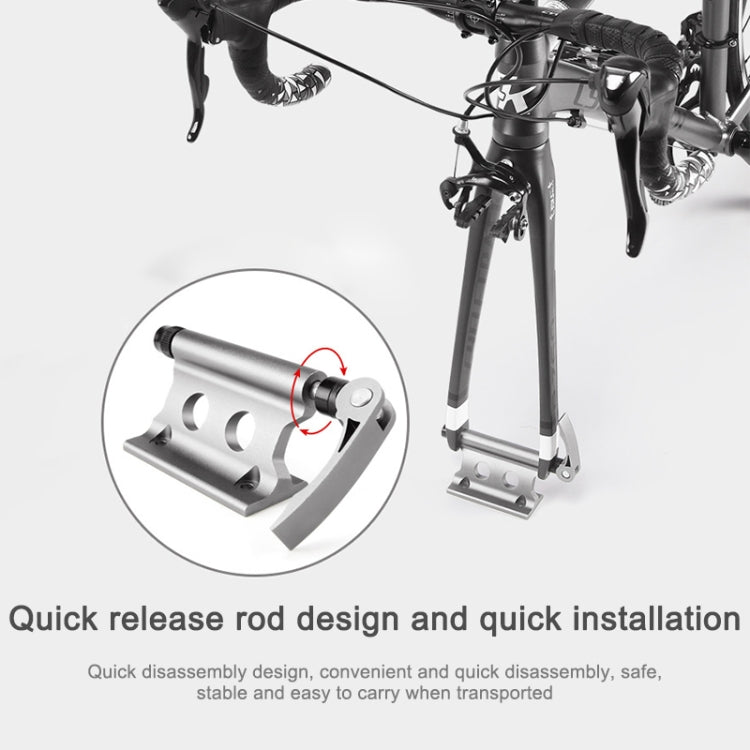 自行車前叉固定夾行李架