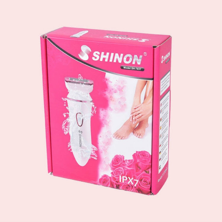 SHINON 女士防水電動脫毛器