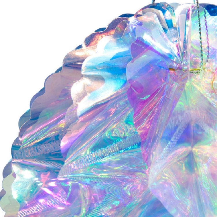 2個賣霓彩膜蜂窩球掛飾婚禮生日派對裝飾用品