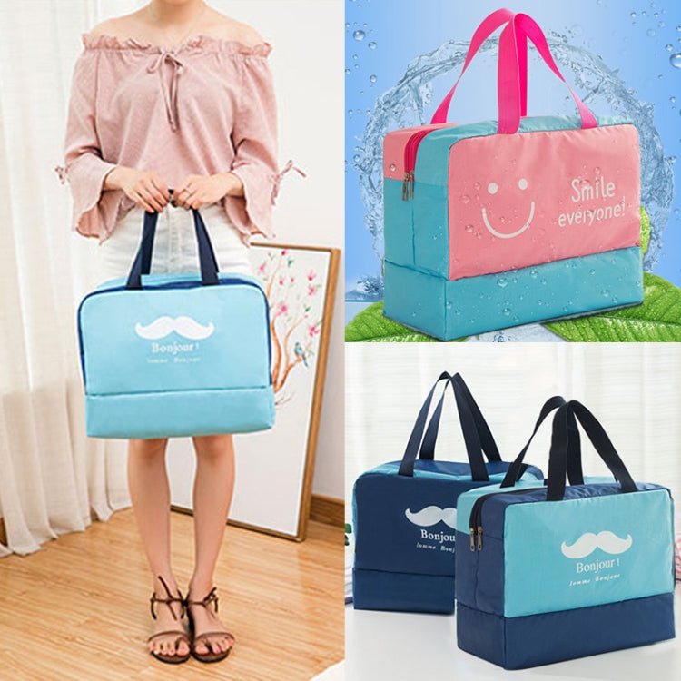 時尚男女旅行防水收納包牛津布旅行包游泳包沙灘包