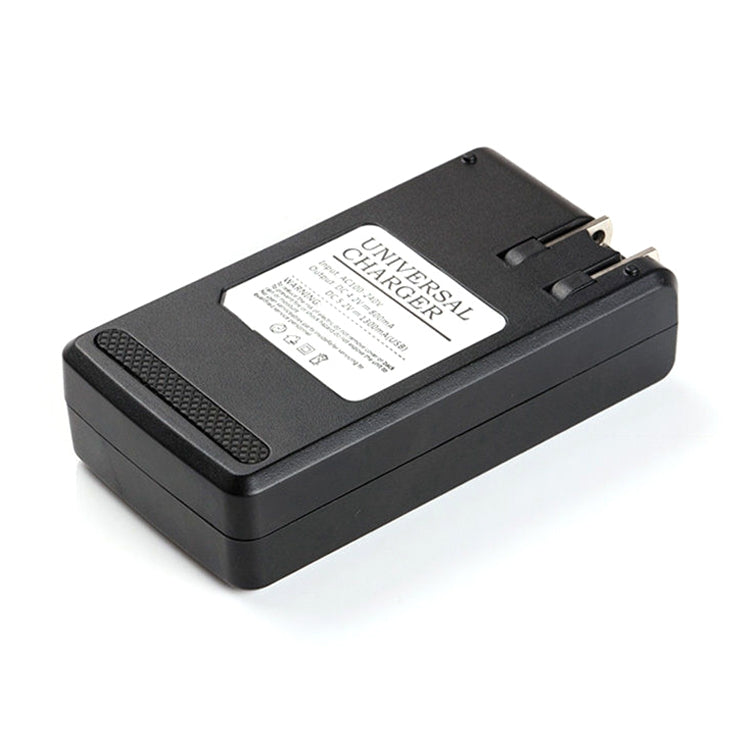 手機電池萬能充電器USB充電器 帶LCD显示 美規