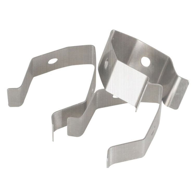 10個一賣 家用廚房BBQ烤架探頭固定夾, 規格: 單孔探針夾