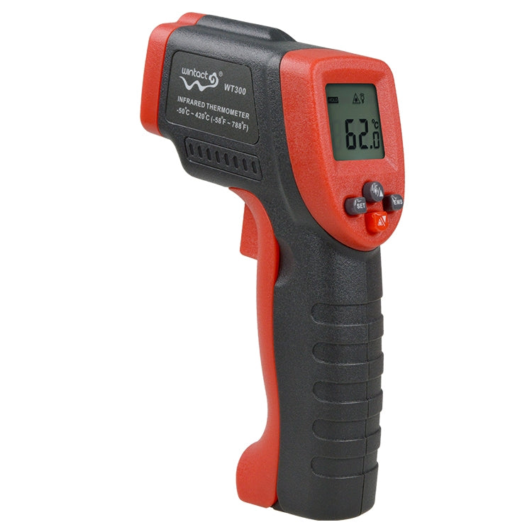 Wintact WT300  -50 攝氏度~ 420攝氏度 数字非接觸式手持便攜式电子戶外測溫儀
