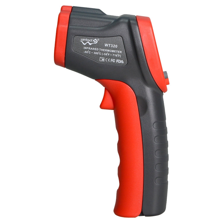 Wintact WT320  -50 攝氏度~ 380攝氏度 数字非接觸式手持便攜式电子戶外測溫儀