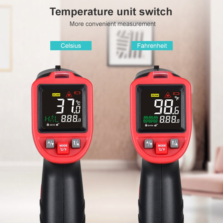 Wintact WT323A  -50 攝氏度~ 650攝氏度 数字非接觸式手持便攜式电子戶外測溫儀