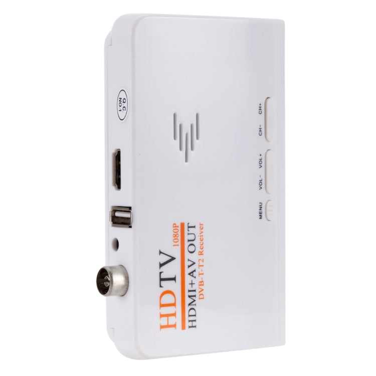 1080P数字衛星接收器HDMI DVB-T2電視盒AV調諧器組合轉換器帶遙控器，支持MPEG4