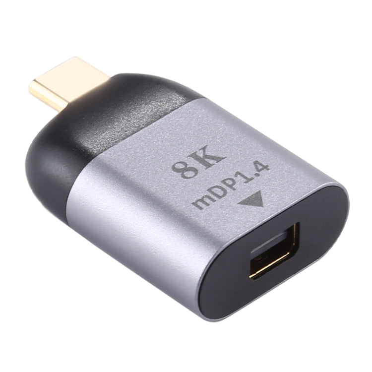 Type-C公頭 轉MiniDP 1.4轉接頭 支持3D視效
