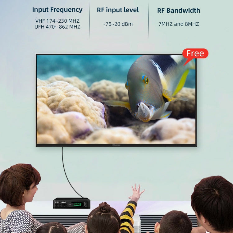 T15-T2 1080P 全高清 DVB-TC/C 接收機機頂盒 歐規