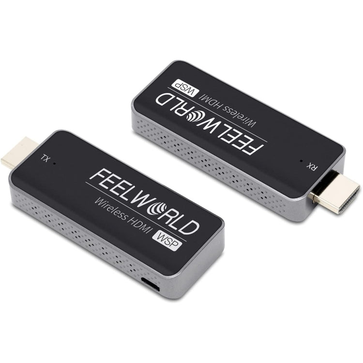 FEELWORLD WSP HDMI無線投屏器套件 50米傳輸距離 1080P高清畫質