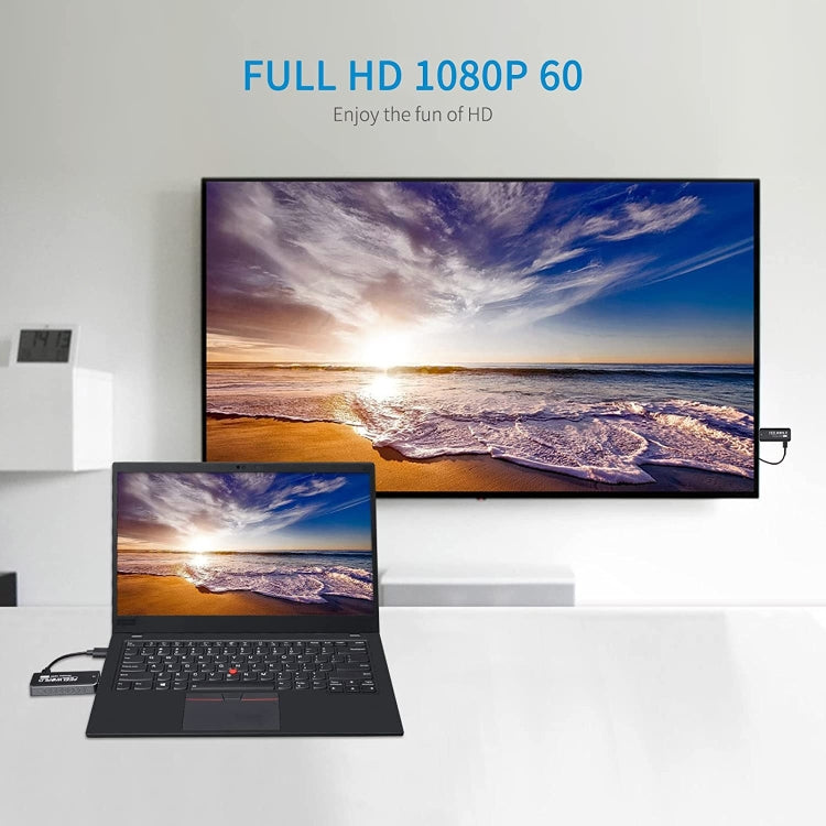 FEELWORLD WSP HDMI無線投屏器套件 50米傳輸距離 1080P高清畫質