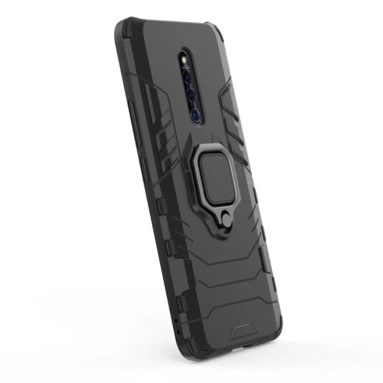 適用於vivo X27 Pro  黑豹PC + TPU磁吸指環支架防摔保護殼