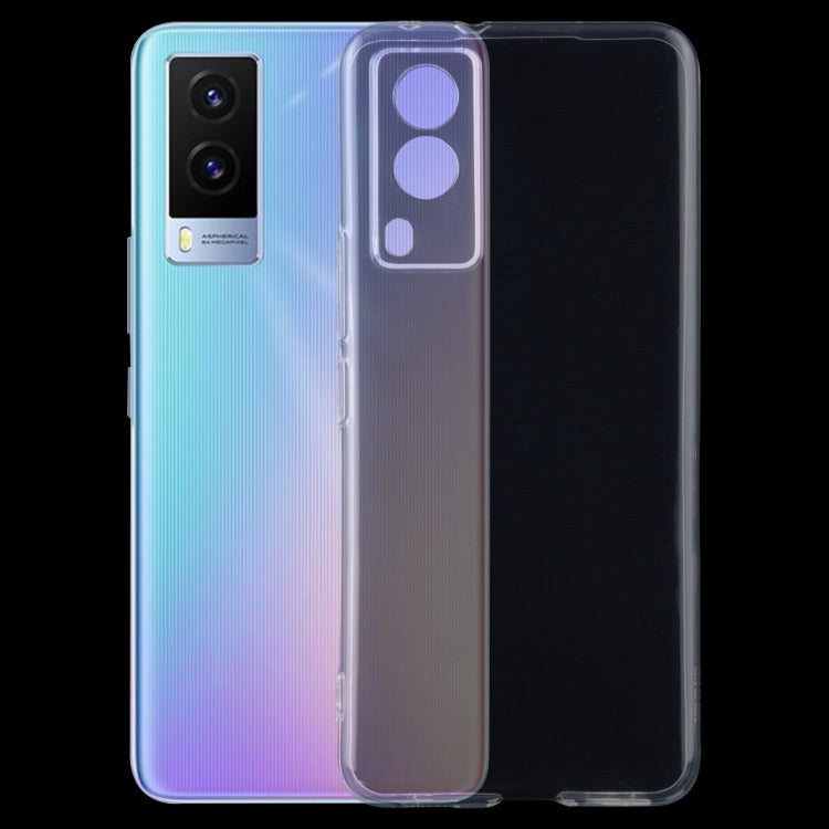 適用於vivo V21e 0.75mm超薄透明TPU軟殼