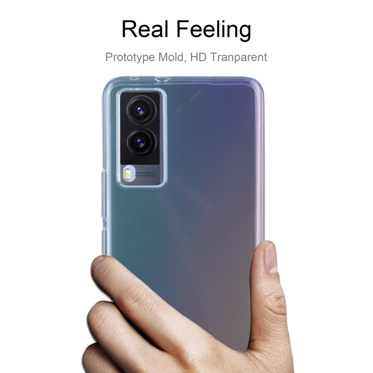 適用於vivo V21e 0.75mm超薄透明TPU軟殼
