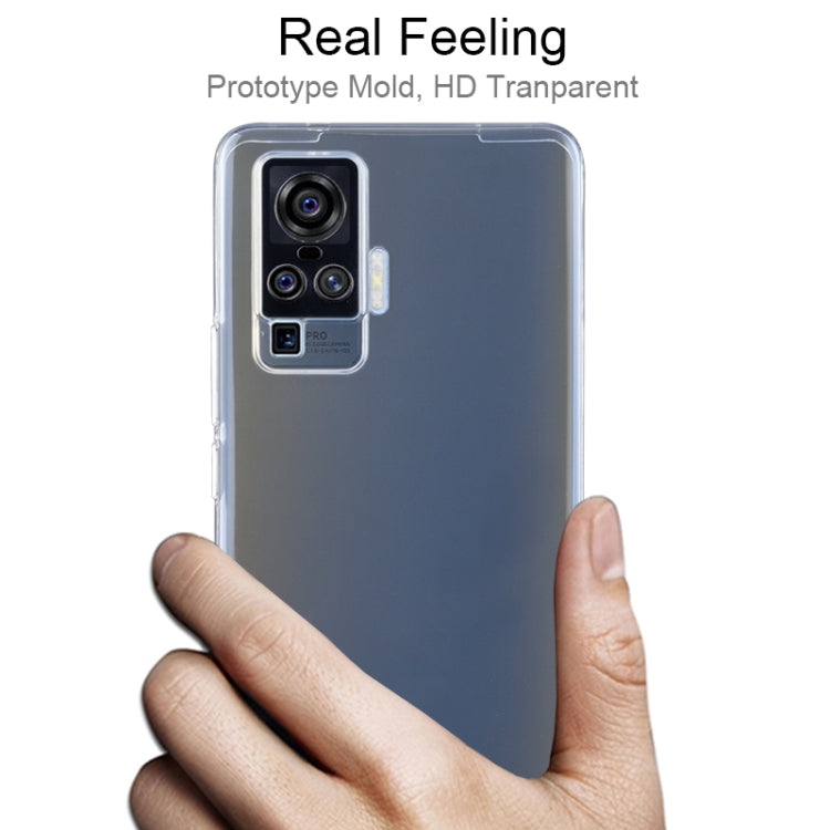 適用於Vivo X50 Pro 0.75mm超薄透明TPU保護殼