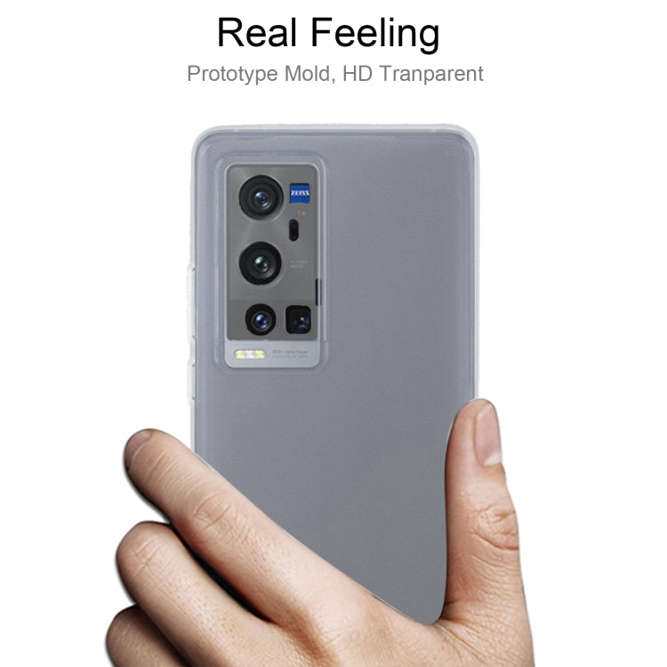 適用於vivo X60 Pro+ 5G 0.75mm超薄透明TPU軟殼
