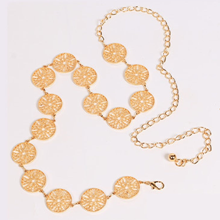 110厘米金屬腰鏈鏤空腰鏈連衣裙腰帶