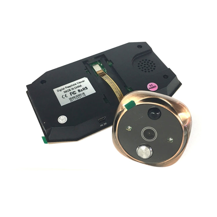 M525 3.5英寸显示屏200萬像素智能可視門鈴 支持最大32GBTF卡&移動偵測