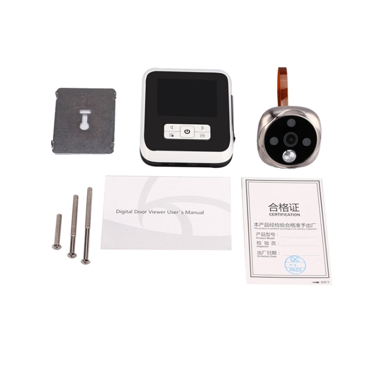 M530 3.0英寸TFT显示屏300萬像素攝像頭智能可視門鈴 支持最大32GBTF卡 紅外夜視